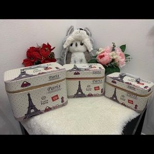 Makeup Train Case Jewelry Box Cosmetic Organizer